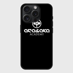 Чехол силиконовый для Apple iPhone 15 Pro матовый Киберпанк - Arasaka Academy