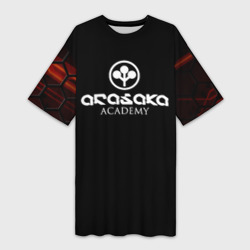 Платье-футболка 3D Киберпанк - Arasaka Academy