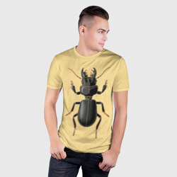 Мужская футболка 3D Slim Scarites bucida - тип 2 - фото 2