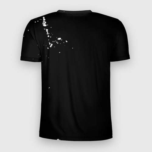 Мужская футболка 3D Slim с принтом Ведьмина ночь, вид сзади #1