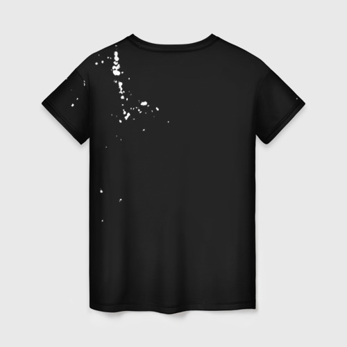 Женская футболка 3D с принтом Ведьмина ночь, вид сзади #1