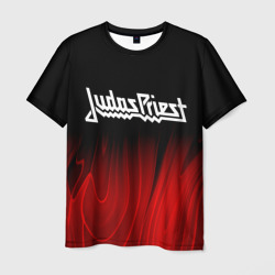 Judas Priest red plasma – Мужская футболка 3D с принтом купить со скидкой в -26%