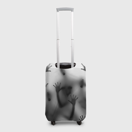 Чехол для чемодана 3D Bodies inside behind a white wall - фото 2