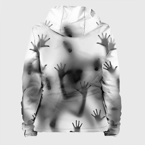 Женская куртка 3D Bodies inside behind a white wall, цвет белый - фото 2