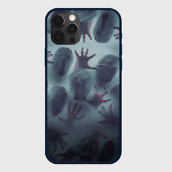 Чехол для iPhone 12 Pro Max Scary faces trying to get out