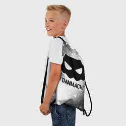 Рюкзак-мешок 3D DanMachi glitch на светлом фоне - фото 2