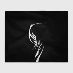 Плед 3D Силуэт девушки Кучики Рукия