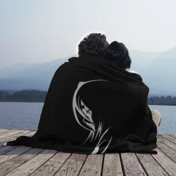 Плед 3D Силуэт девушки Кучики Рукия - фото 2