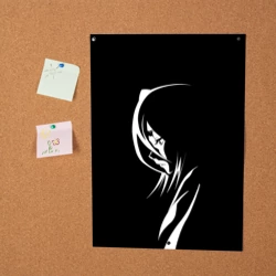 Постер Силуэт девушки Кучики Рукия - фото 2