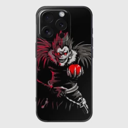 Чехол для iPhone 16 Pro Max силиконовый с защитой камеры Тетрадь смерти - Рюк