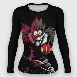 Женский рашгард 3D Тетрадь смерти - Рюк