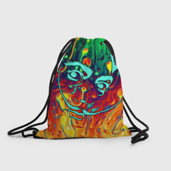 Рюкзак-мешок 3D Сальвадор Дали - абстракция маслом