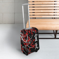 Чехол для чемодана 3D Сакура в цвету - фото 2