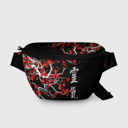Сакура в цвету – Поясная сумка 3D с принтом купить