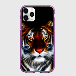Чехол для iPhone 11 Pro матовый Сказочный тигр