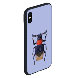 Чехол для iPhone XS Max матовый Chariea longispina М - тип 3 - фото 2