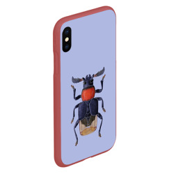 Чехол для iPhone XS Max матовый Chariea longispina М - тип 3 - фото 2