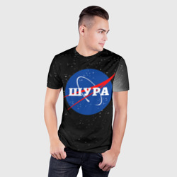 Мужская футболка 3D Slim Шура НАСА космос - фото 2