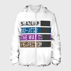 Мужская куртка 3D Jiu Jitsu Rank