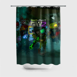 Штора 3D для ванной Plants vs. Zombies GW2 - video game
