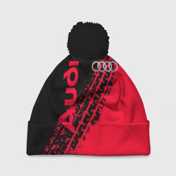 Шапка 3D c помпоном Audi