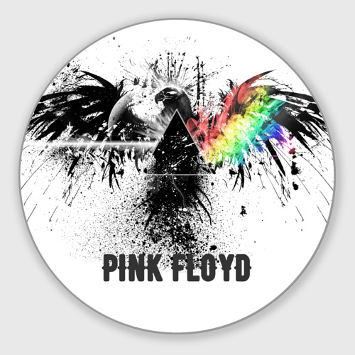 Круглый коврик для мышки Pink Floyd - орёл