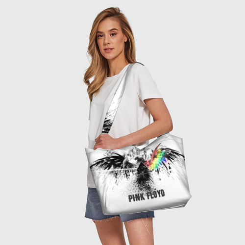 Пляжная сумка 3D Pink Floyd - орёл - фото 5