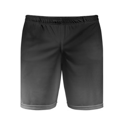 Мужские шорты спортивные Серый градиент