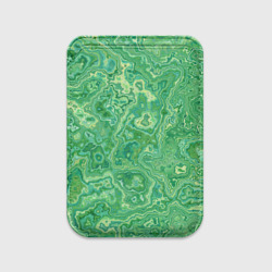 Картхолдер Magsafe магнитный Текстура: малахит