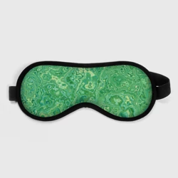 Маска для сна 3D Текстура: малахит