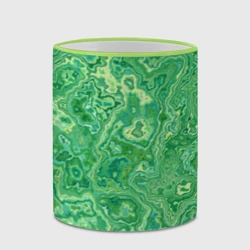 Кружка с полной запечаткой Текстура: малахит - фото 2