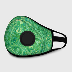 Маска из неопрена Текстура: малахит