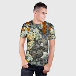 Мужская футболка 3D Slim Лишайниковый лес - фото 2