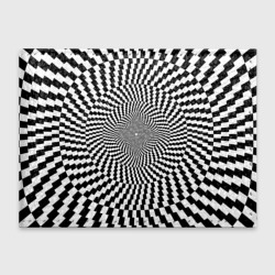 Обложка для студенческого билета Эффект движения - оптическая иллюзия
