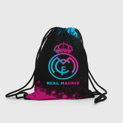 Рюкзак-мешок 3D Real Madrid - neon gradient