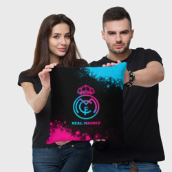 Подушка 3D Real Madrid - neon gradient - фото 2