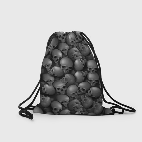 Рюкзак-мешок 3D Паттерн с черепами - фото 2