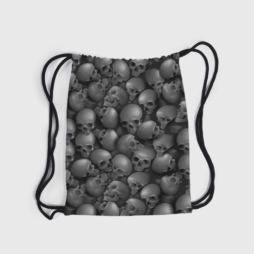 Рюкзак-мешок 3D Паттерн с черепами - фото 6