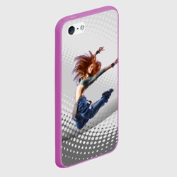 Чехол для iPhone 5/5S матовый Контемпорари - танец - фото 2