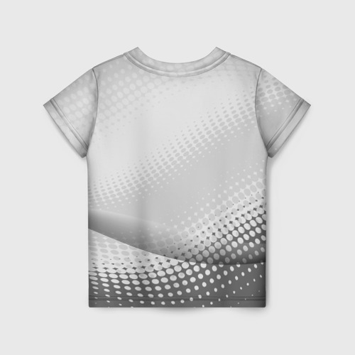 Детская футболка 3D с принтом Контемпорари - танец, вид сзади #1