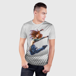 Мужская футболка 3D Slim Контемпорари - танец - фото 2