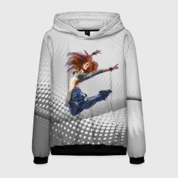 Мужская толстовка 3D Контемпорари - танец