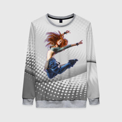 Женский свитшот 3D Контемпорари - танец