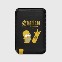 Картхолдер Magsafe магнитный Stigmata Сипмсоны Гомер