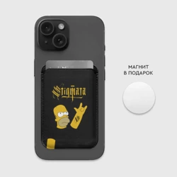 Картхолдер Magsafe магнитный Stigmata Сипмсоны Гомер - фото 2