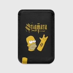 Картхолдер Magsafe магнитный Stigmata Сипмсоны Гомер