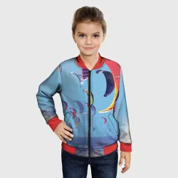 Детский бомбер 3D Кайтинг на море - фото 2