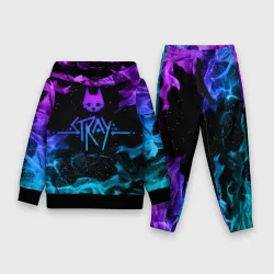 Детский костюм с толстовкой 3D Stray fire