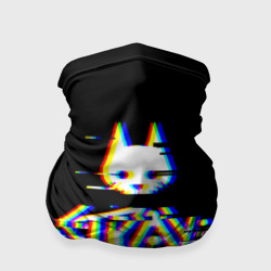 Бандана-труба 3D Stray glitch logo