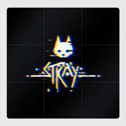 Магнитный плакат 3Х3 Stray glitch logo